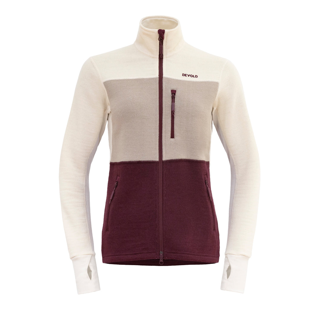 THERMO WOMAN JACKET PORT/RAW WHITE/STONE