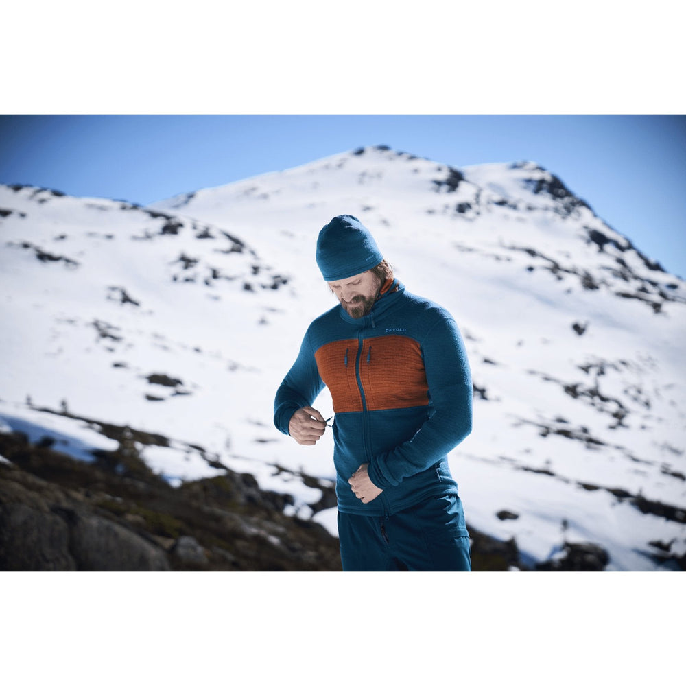 EGGA GRID JACKET MAN - Devold New Zealand