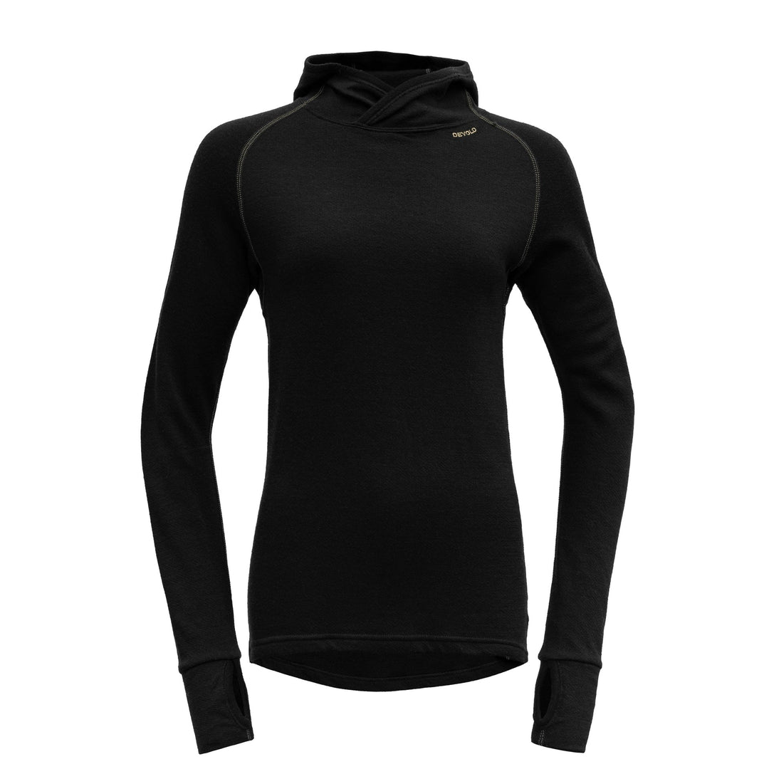 EXPEDITION WOMAN HOODIE BLACK - Devold New Zealand