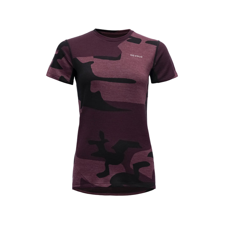 KL¯VSTIEN MERINO TEE WMN 'BEETROOT' - Devold New Zealand