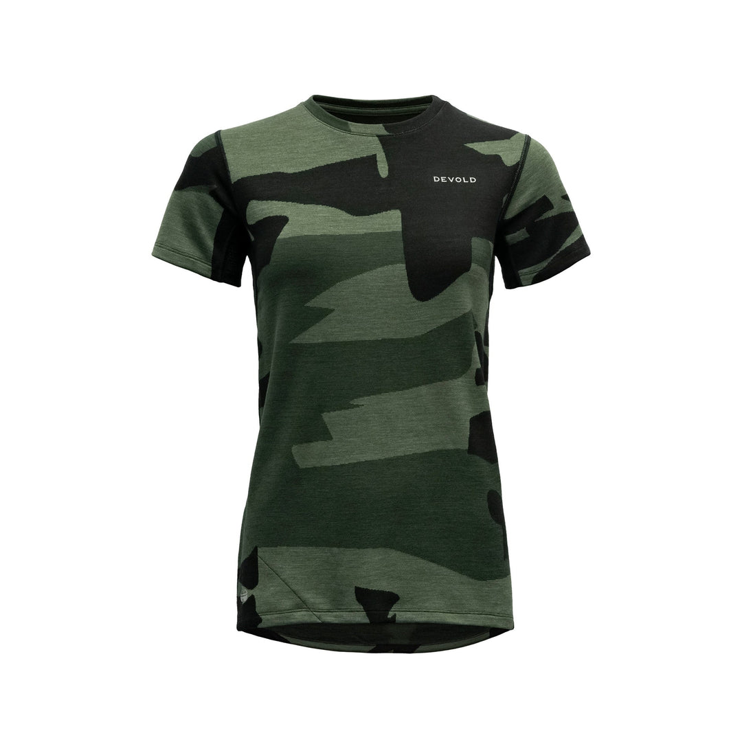 KLoVSTIEN MERINO TEE WOMAN FOREST - Devold New Zealand