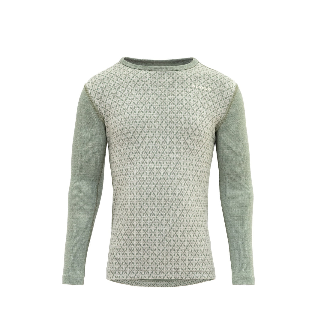 LITLEEGGA KID SHIRT RAW WHITE - Devold New Zealand
