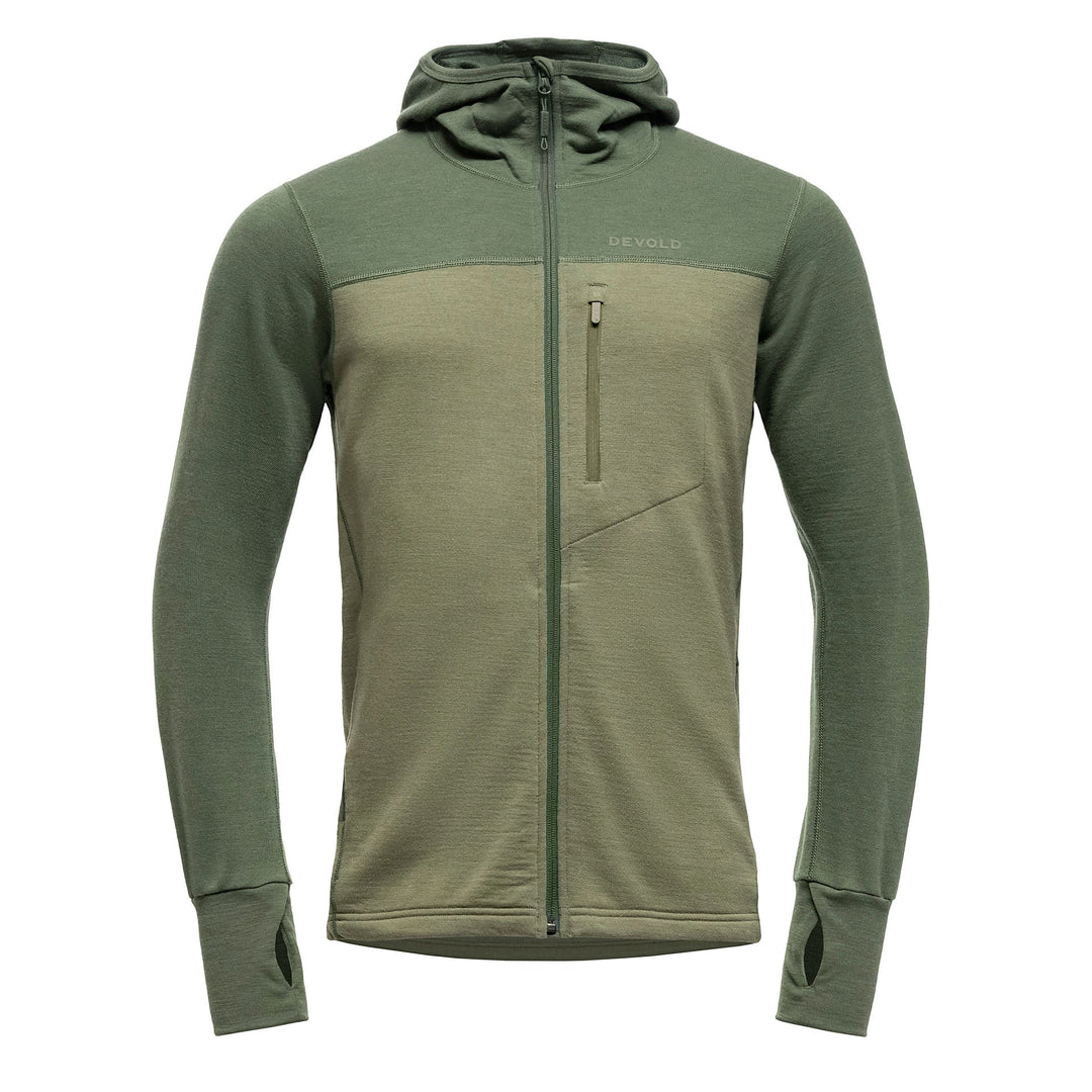 Men's Explorer Merino Hooded Jacket - Devold New Zealand