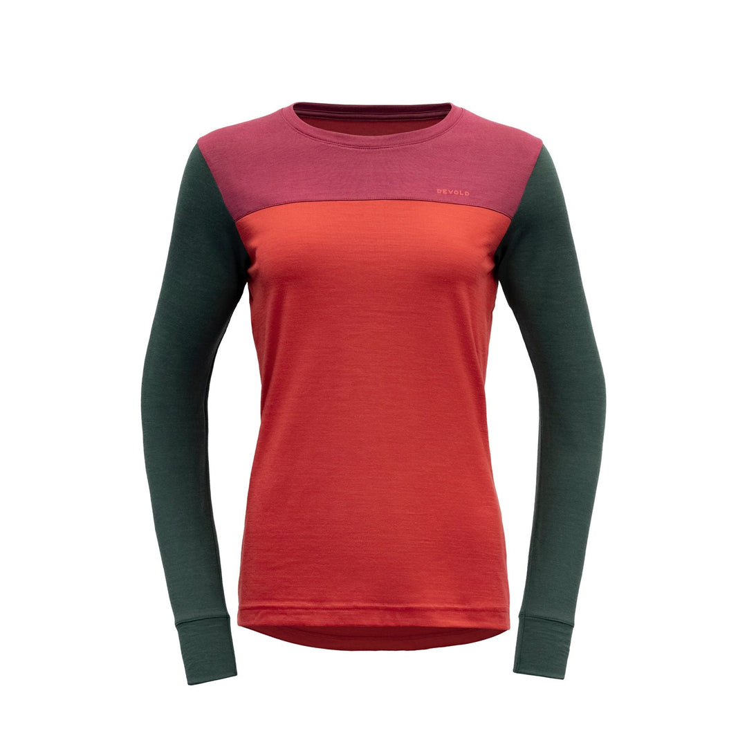 PATCHELL MERINO 200 SHIRT WMN "BEAUTY/BEETROOT" - Devold New Zealand
