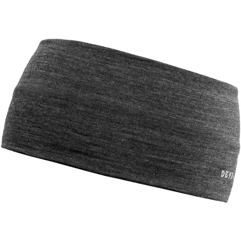 RUNNING MERINO 130 HEADBAND ANTHRACITE - Devold New Zealand