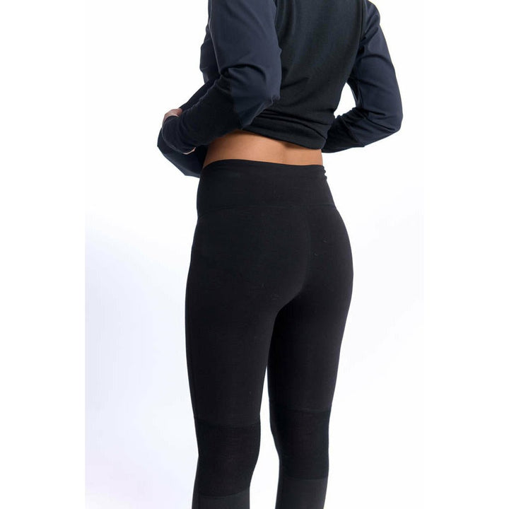 RUNNING WOMAN TIGHTS CAVIAR - Devold New Zealand