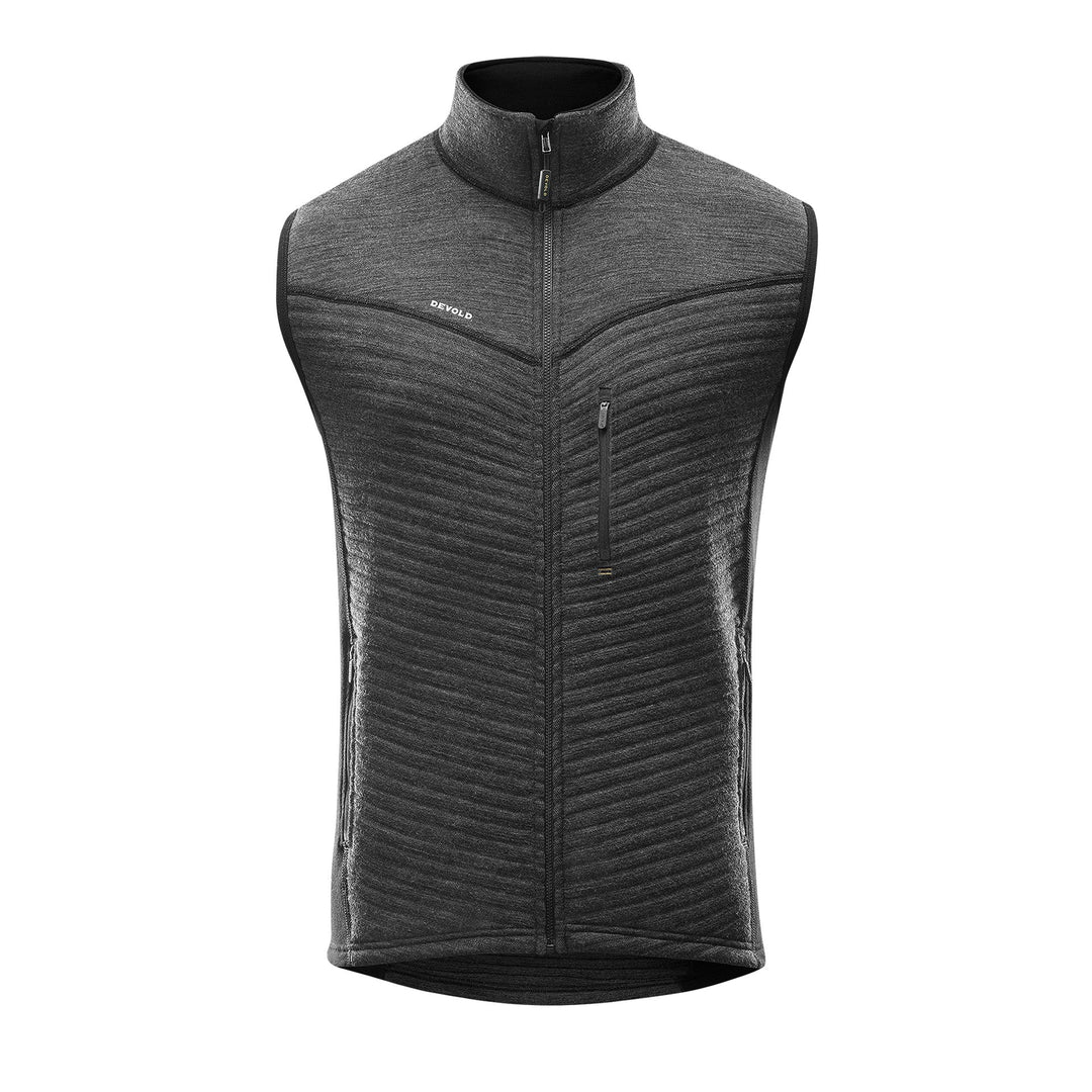 TINDEN SPACER MAN VEST ANTHRACITE - Devold New Zealand
