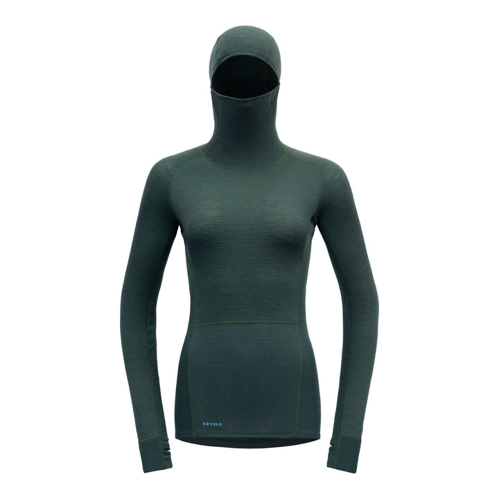TUVEGGA MERINO HOODIE WMN WOODS - Devold New Zealand