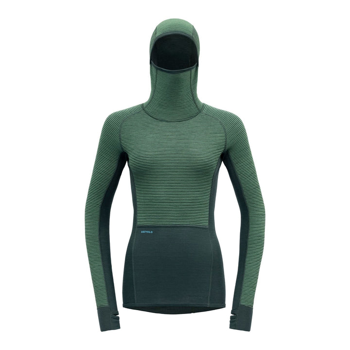 TUVEGGA MERINO HOODIE WMN WOODS - Devold New Zealand