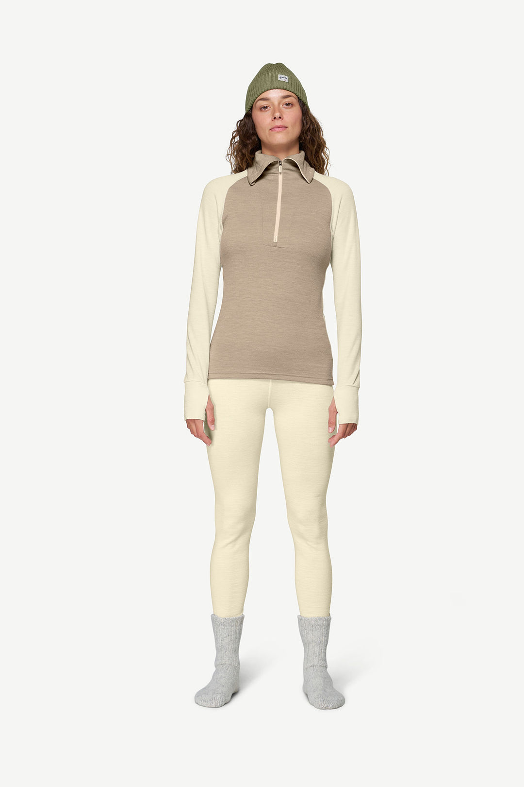 Women's Expedition Merino Silk 235 Zip Neck