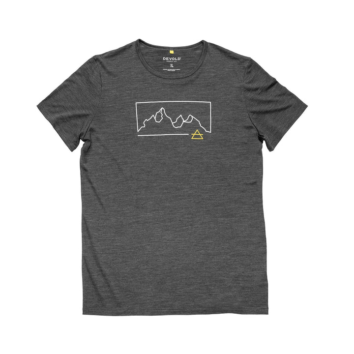 ACTIVE OUTLINE T SHIRT MAN - Devold New Zealand