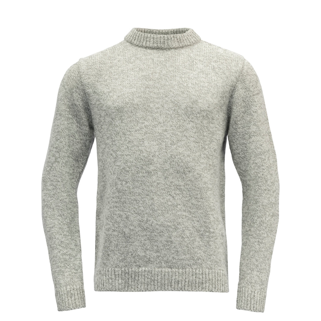 ARKTIS WOOL SWEATER GREY MELANGE - Devold New Zealand