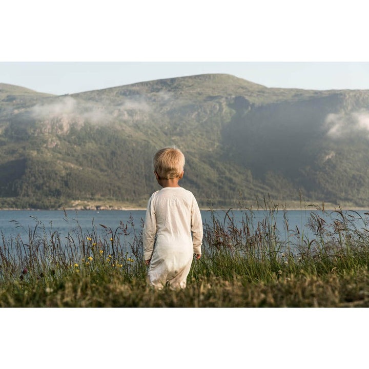 Babys' Breeze Merino Sleepsuit - Devold New Zealand