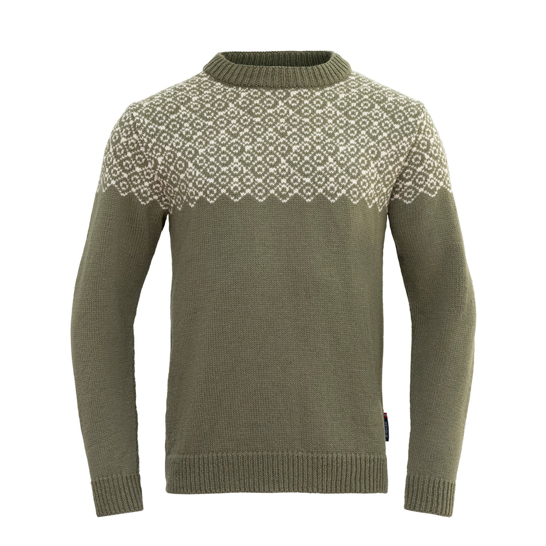 BJORNOYA WOOL CREW NECK SWEATER - Devold New Zealand