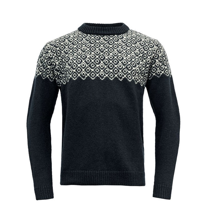 BJORNOYA WOOL CREW NECK SWEATER - Devold New Zealand