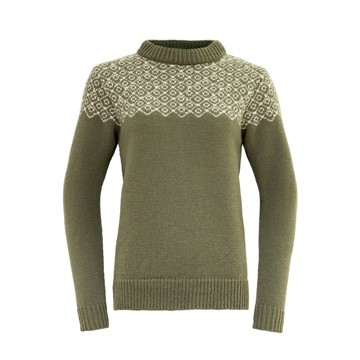 BJORNOYA WOOL CREW NECK SWEATER - Devold New Zealand