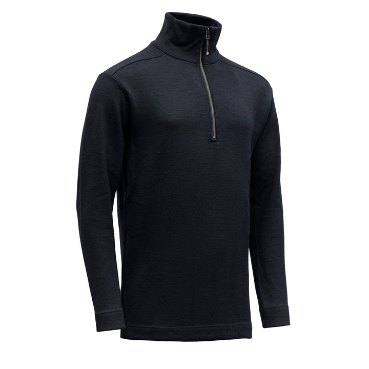 BLAATRØIE SWEATER ZIP NECK DEEP MARINE - Devold New Zealand