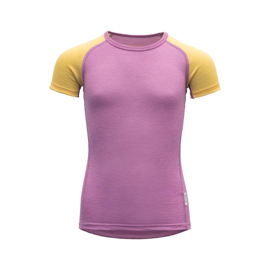 BREEZE KID T-SHIRT IRIS - Devold New Zealand