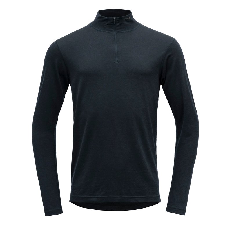 BREEZE MERINO 150 ZIP NECK MAN INK - Devold New Zealand