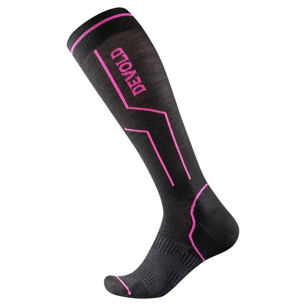 COMPRESSION SPORT WOMAN SOCK BLACK - Devold New Zealand