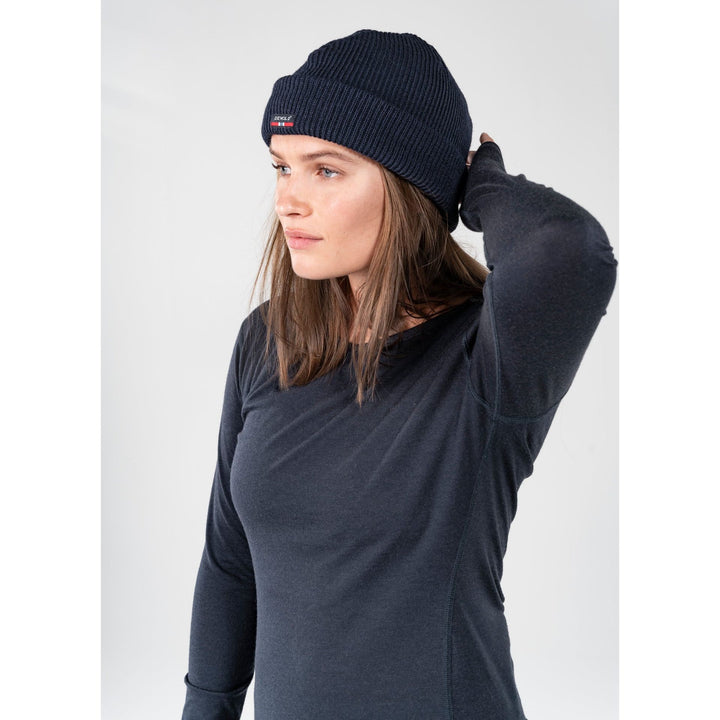 DEVOLD WOOL BEANIE NAVY - Devold New Zealand