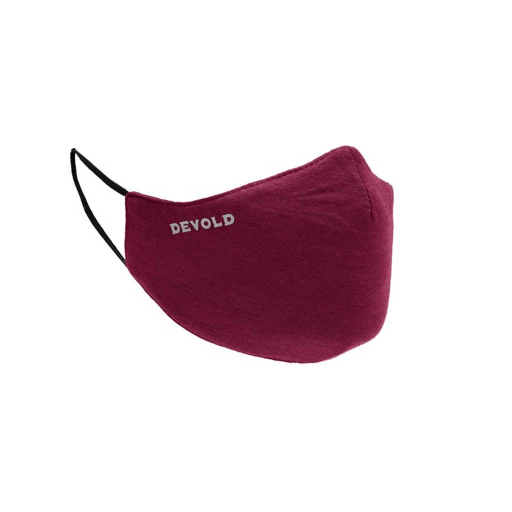 DEVOLD WOOL FACE MASK BEETROOT - Devold New Zealand