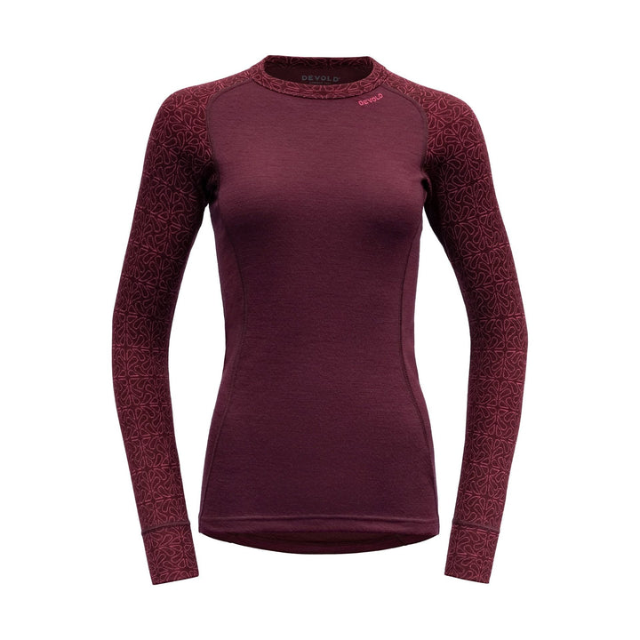 DUO ACTIVE MERINO 205 SHIRT WOMAN PORT - Devold New Zealand