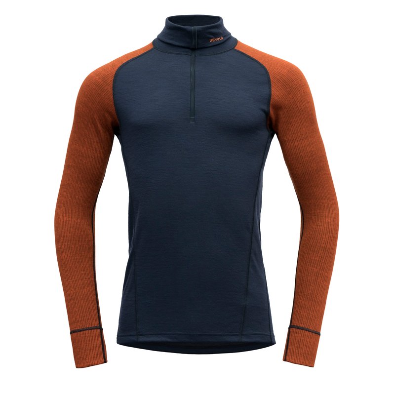 DUO ACTIVE MERINO 205 ZIP NECK MAN - Devold New Zealand
