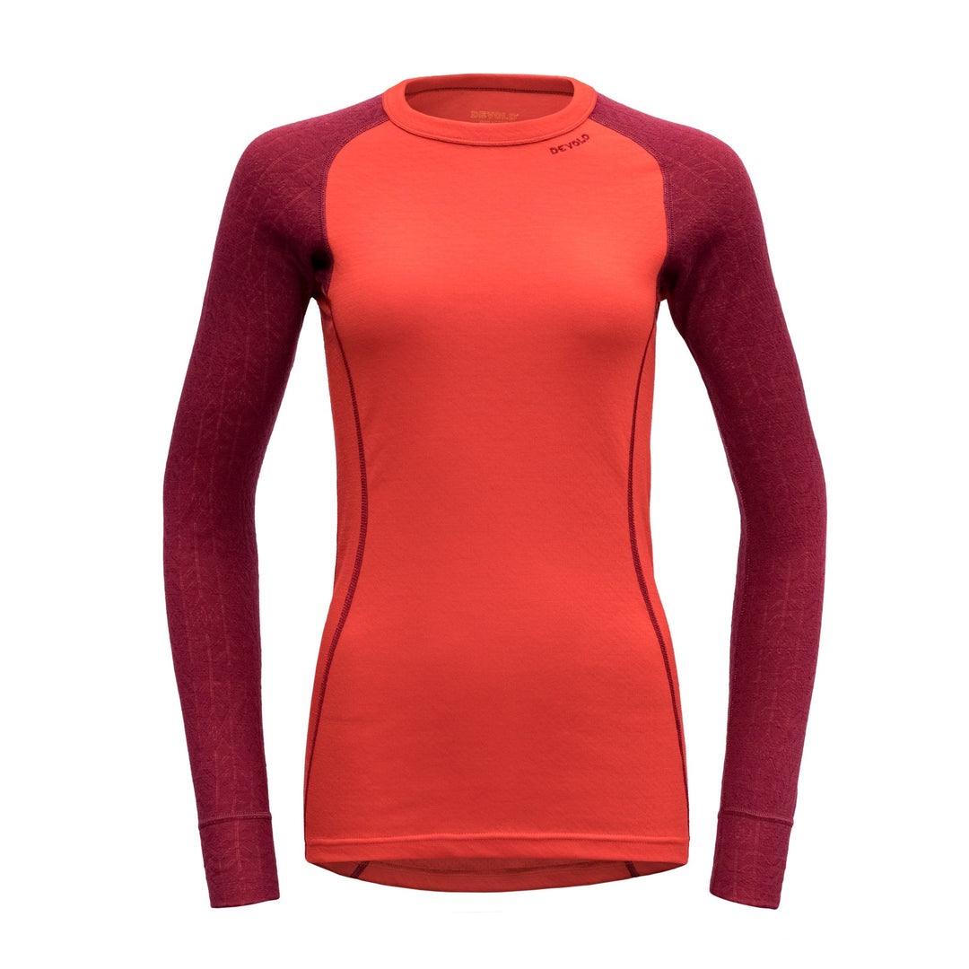 DUO ACTIVE WOMAN SHIRT BEETROOT - Devold New Zealand