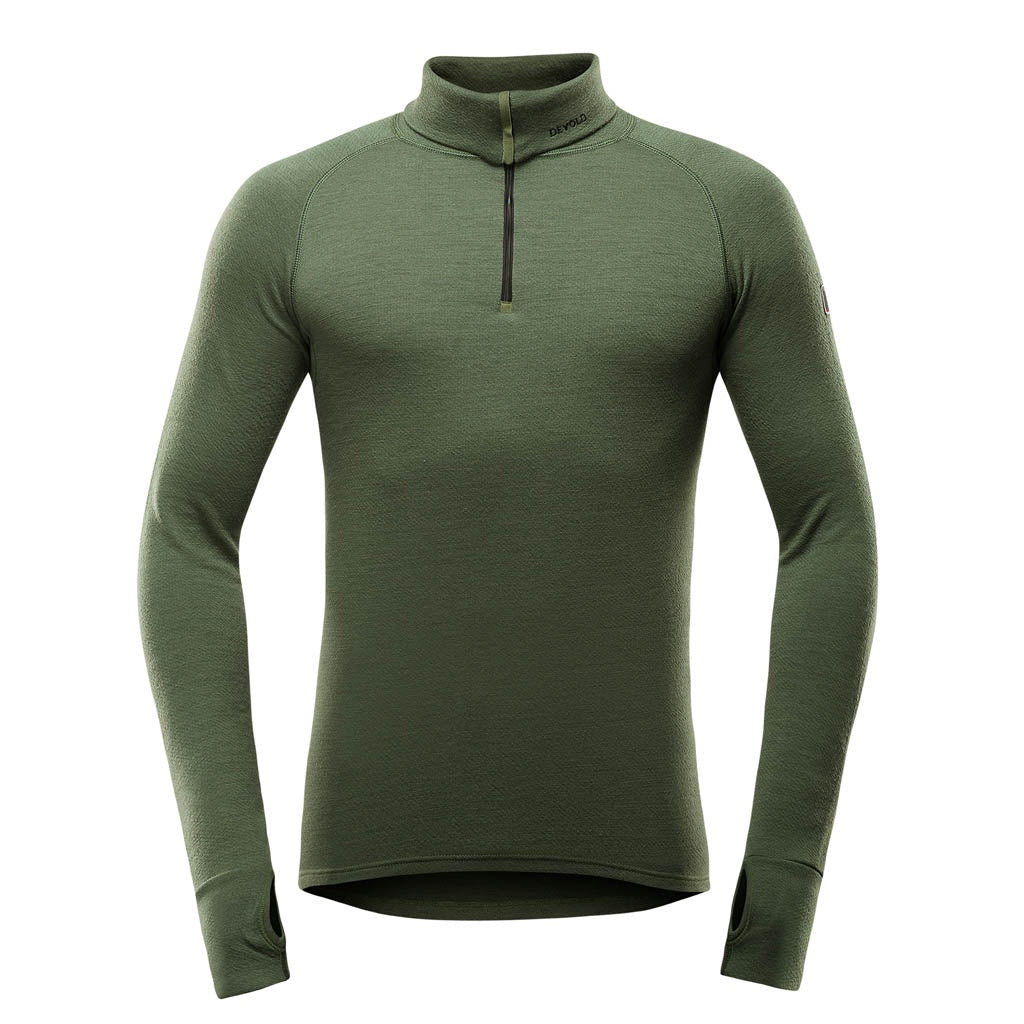 EXPEDITION MAN 235 ZIP NECK FOREST - Devold New Zealand