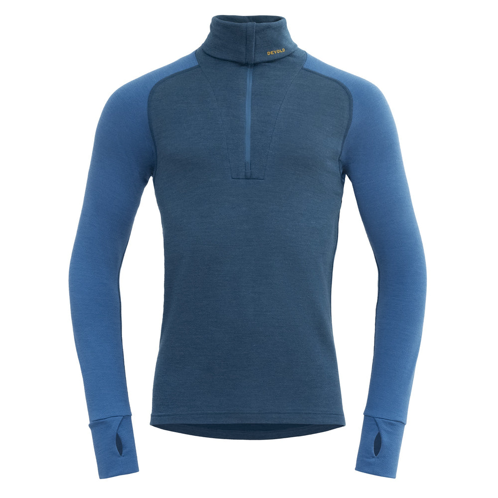 EXPEDITION MERINO SILK 235 ZIP NECK MAN - Devold New Zealand