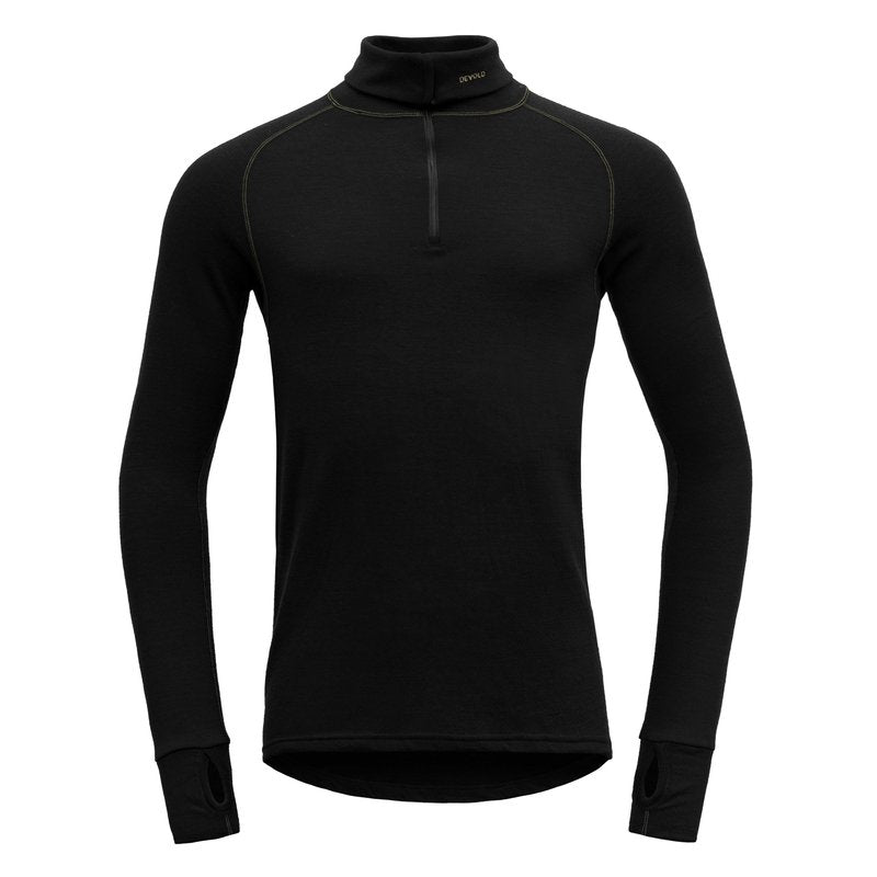 EXPEDITION ZIP NECK MAN 'BLACK' - Devold New Zealand