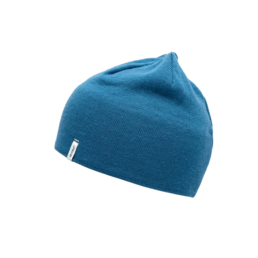 FRIENDS KID BEANIE BLUE - Devold New Zealand