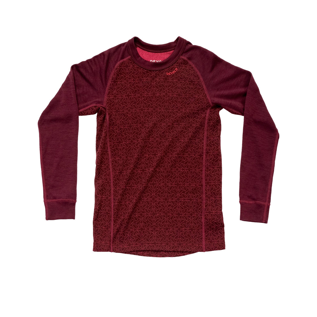 Junior Duo Active Merino 205 Shirt - Devold New Zealand