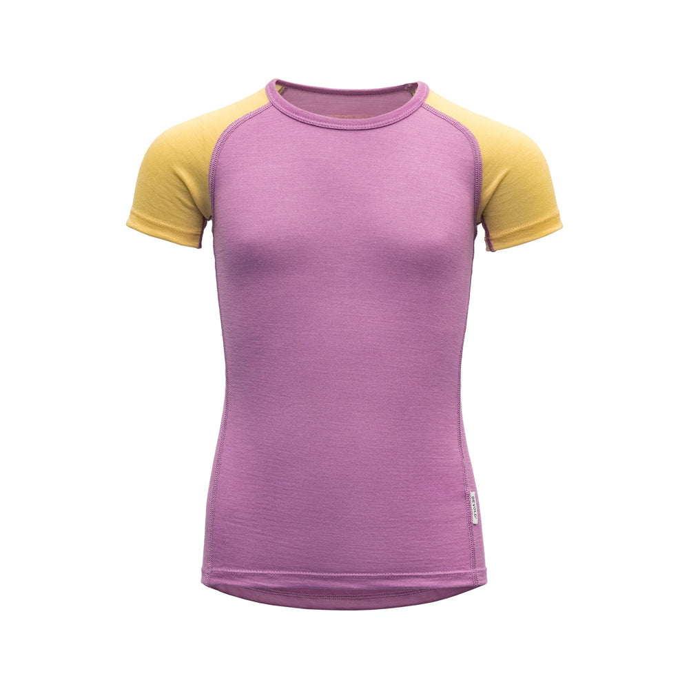 Kids' Breeze Merino Short Sleeve Top - Devold New Zealand
