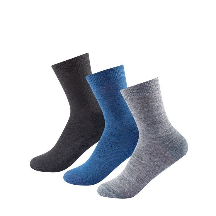 Kids Daily Merino Medium Sock 3pk - Devold New Zealand