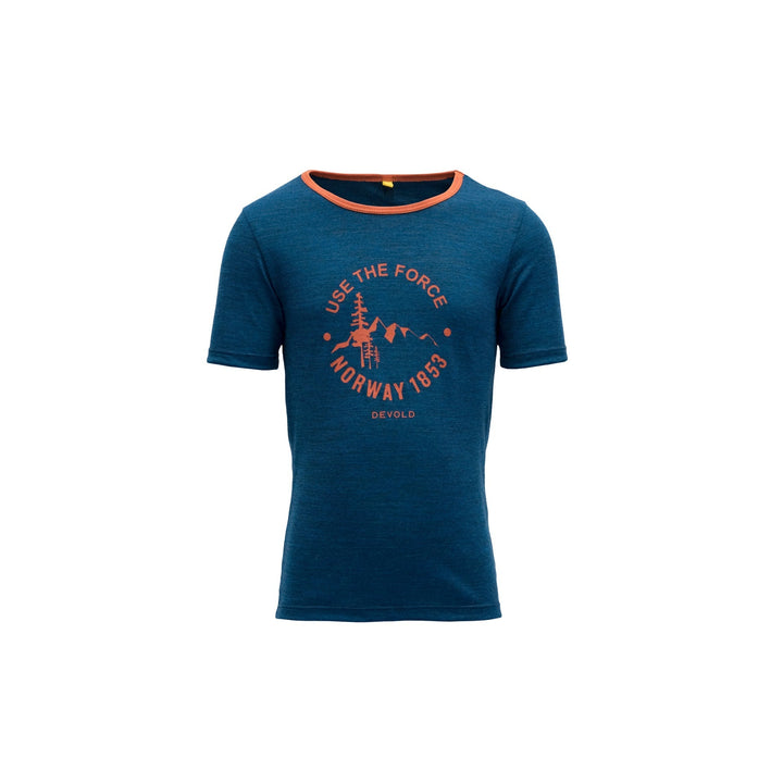 Kids' Force Merino T-Shirt - Devold New Zealand