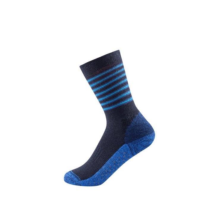 KIDS MULTI MEDIUM NON-SLIP SOCK MISTRAL STRIPE - Devold New Zealand