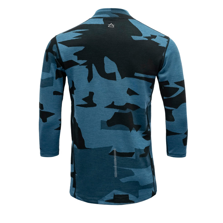 KLoVSTIEN MERINO 3/4 SLEEVE MAN BLUE - Devold New Zealand