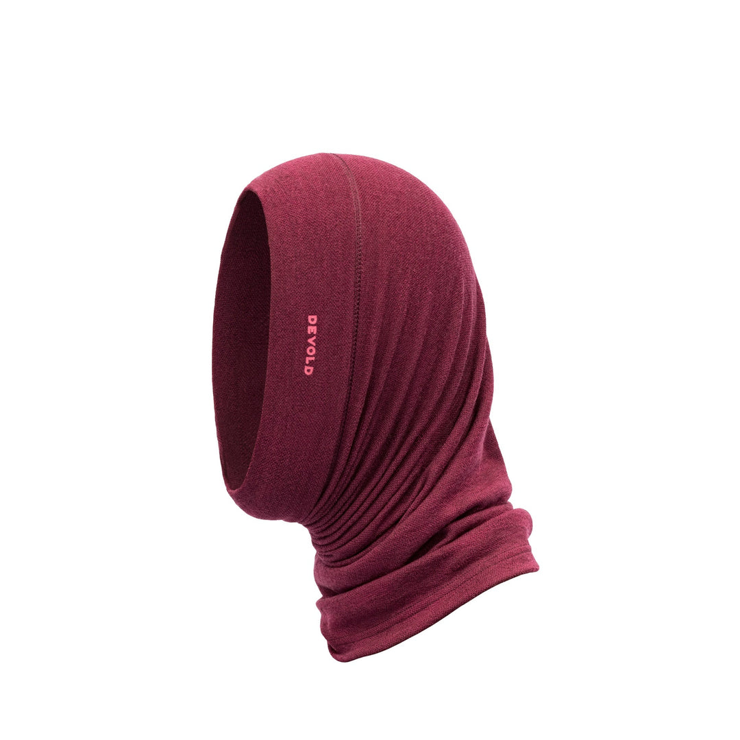 KVITEGGA MERINO 230 HEADOVER BEETROOT O/S - Devold New Zealand