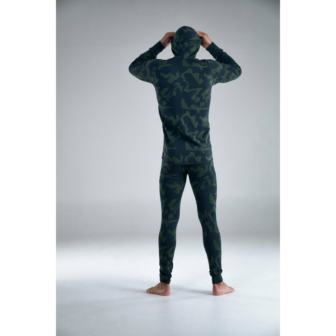 KVITEGGA MERINO 230 HOODIE MAN WOODS - Devold New Zealand