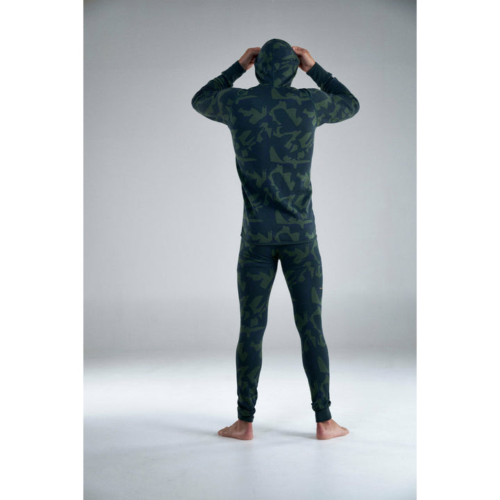 KVITEGGA MERINO 230 HOODIE MAN WOODS - Devold New Zealand