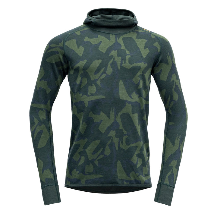 KVITEGGA MERINO 230 HOODIE MAN WOODS - Devold New Zealand