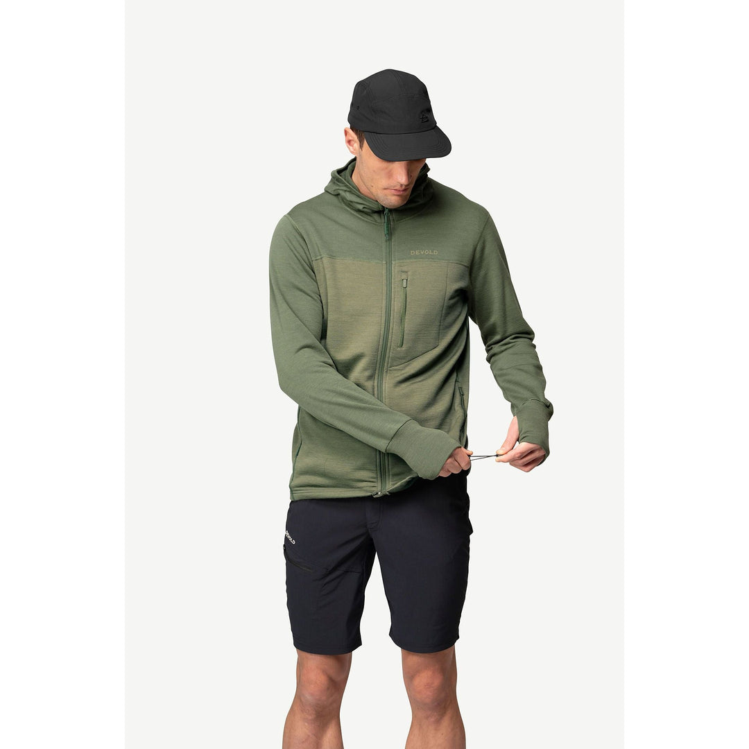 Men's Explorer Merino Hooded Jacket - Devold New Zealand