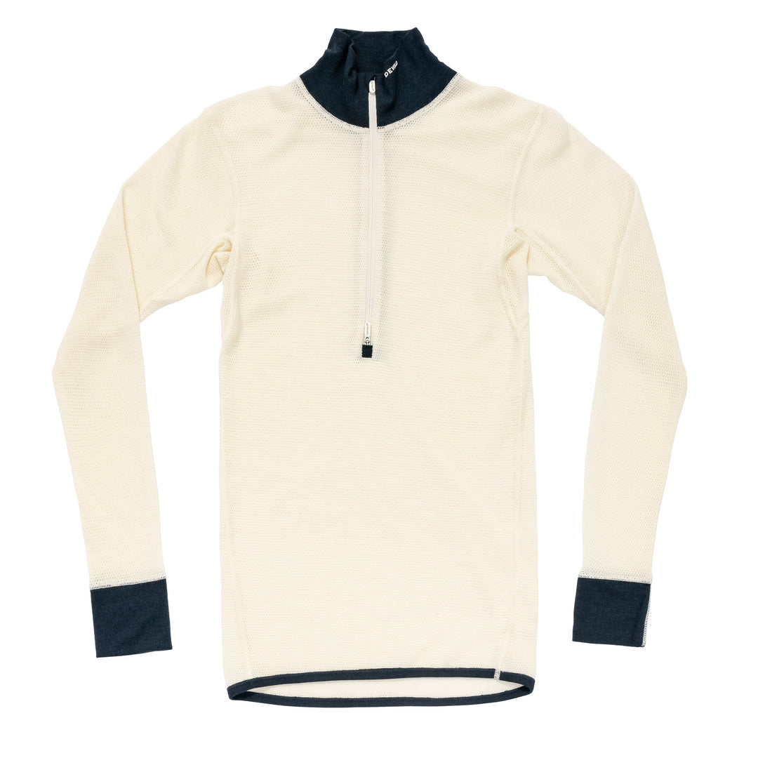 Men's Wool Mesh Merino 190 Zip Neck - Devold New Zealand
