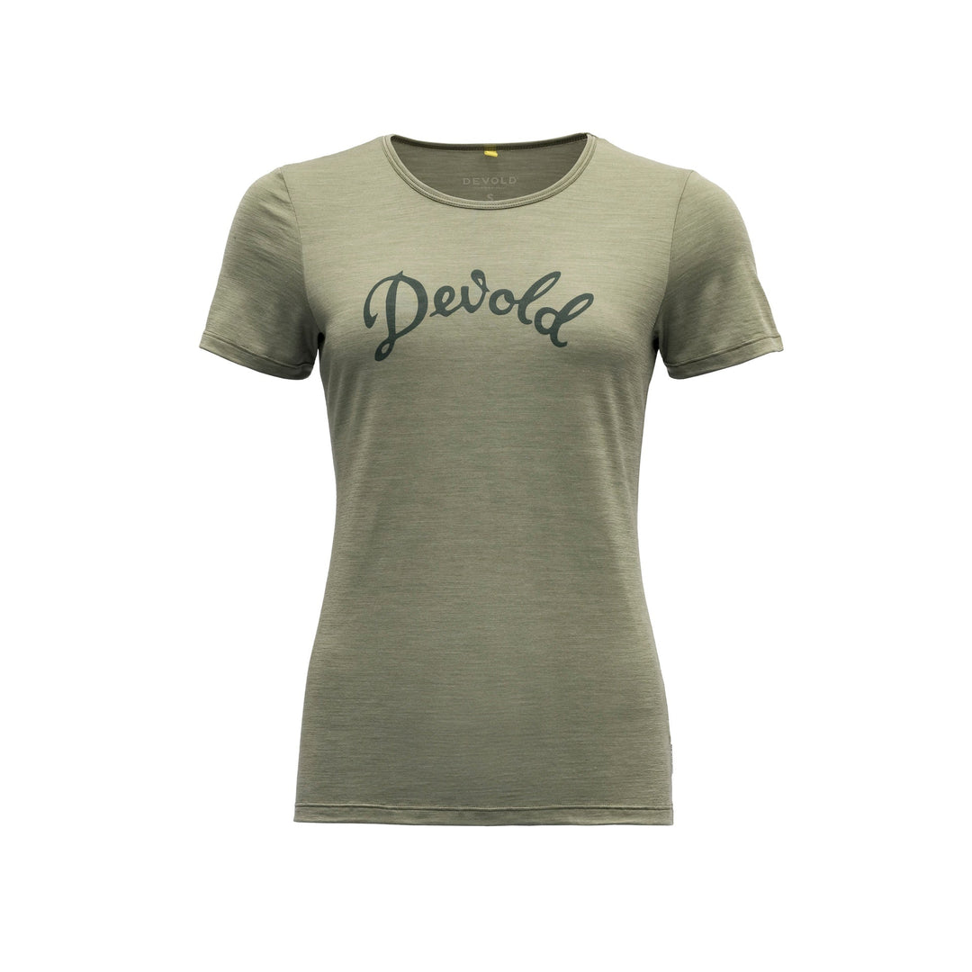 MYRULL WOMAN TEE LICHEN - Devold New Zealand