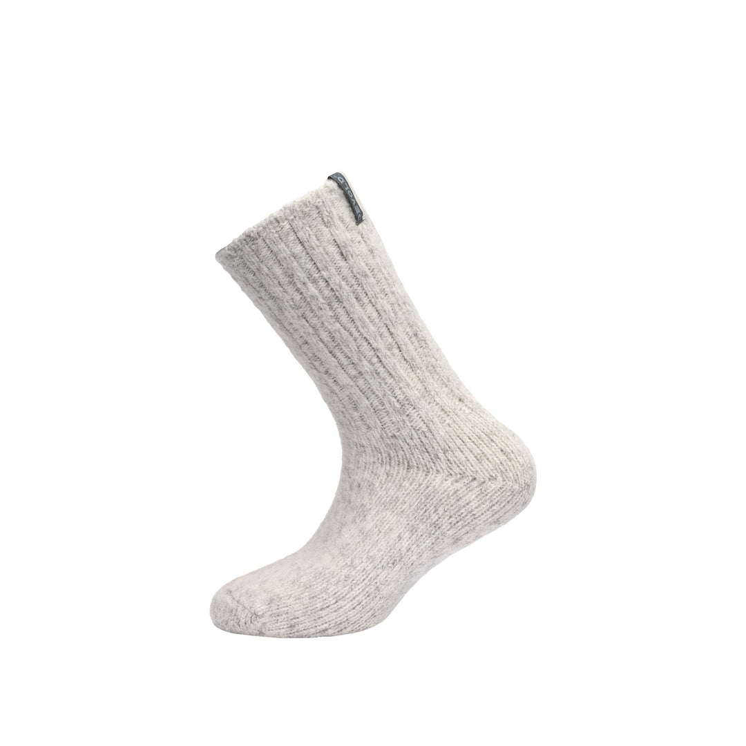 NANSEN KID SOCK GREY MELANGE - Devold New Zealand