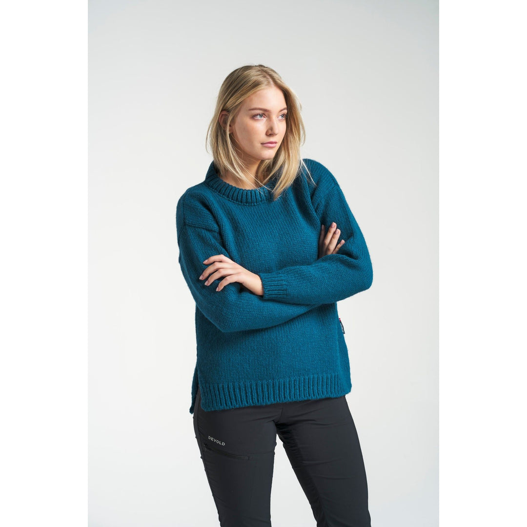 NANSEN WOMANS SPLIT SEAM SWEATERS (New) - Devold New Zealand