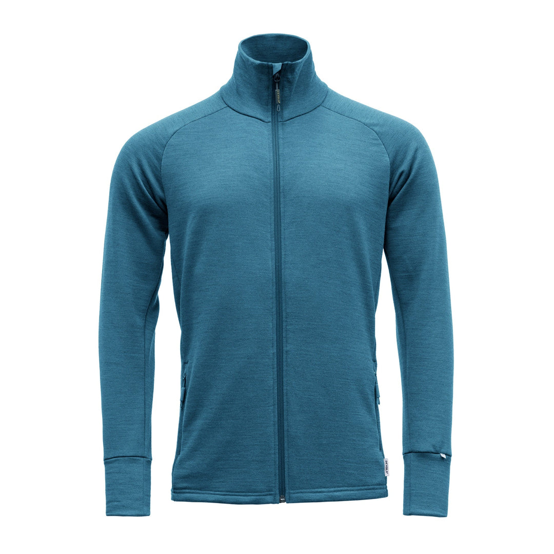 NIBBA MAN JACKET BLUE MELANGE - Devold New Zealand