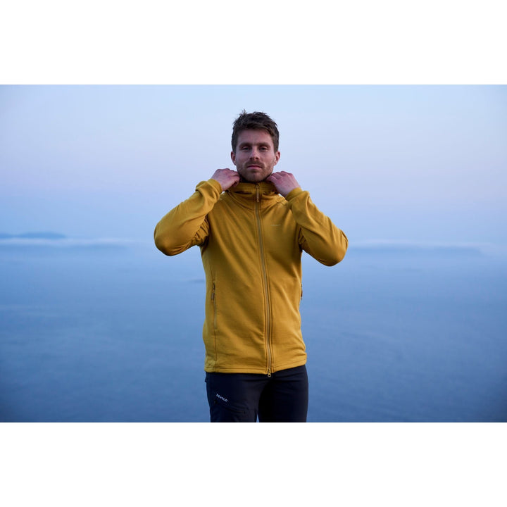 NIBBA MERINO JACKET W/HOOD MAN - Devold New Zealand